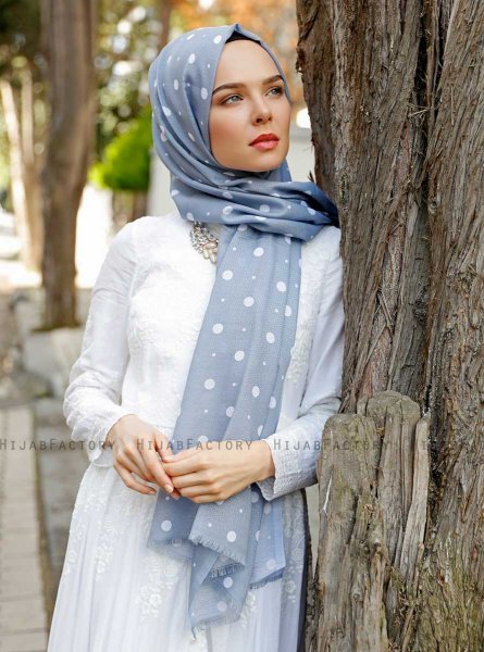 Zinera - Hijab Fantasia Grigio - Sal Evi
