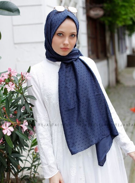 Malika - Hijab Blu Navy - Sal Evi