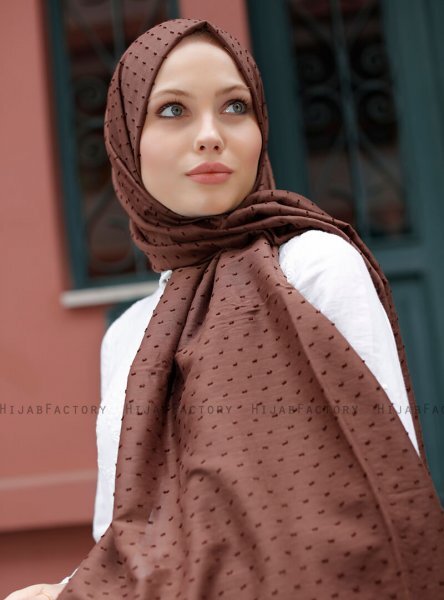Malika - Hijab Marrone Scuro - Sal Evi