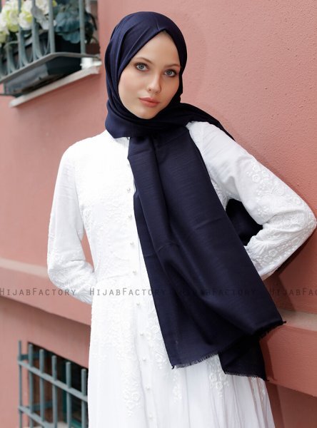 Zaina - Hijab Blu Navy - Sal Evi