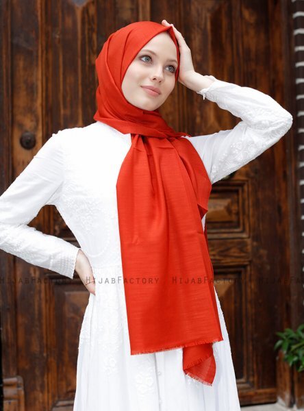 Zaina - Hijab Rosso Mattone - Sal Evi