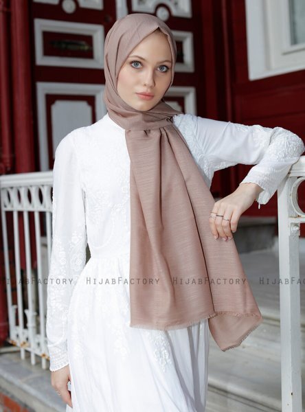 Zaina - Hijab Marrone Chiaro - Sal Evi