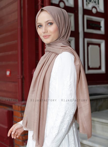 Zaina - Hijab Marrone Chiaro - Sal Evi