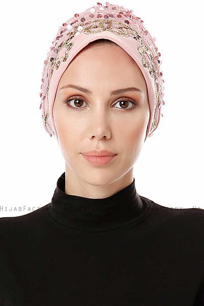 Zuleyha - Turbante Rosa Antico