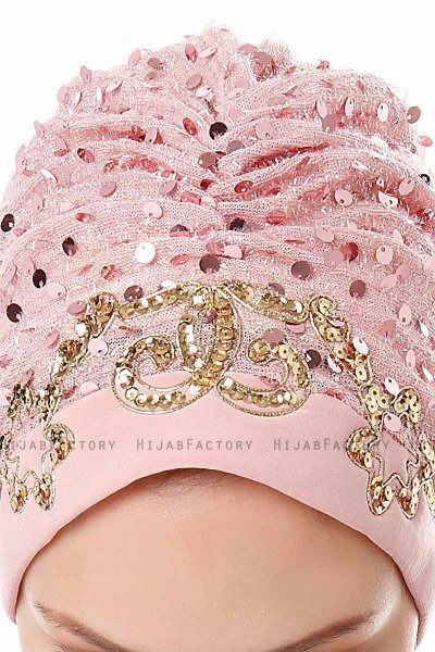 Zuleyha - Turbante Rosa Antico