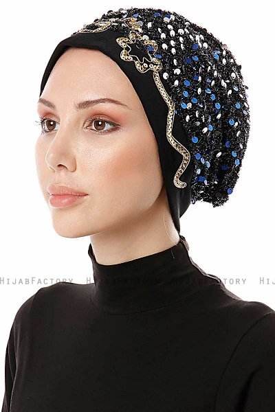 Zuleyha - Turbante Blu Navy
