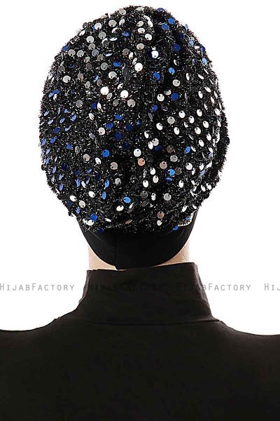Zuleyha - Turbante Blu Navy
