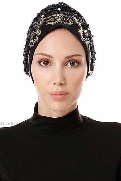 Zuleyha - Turbante Nero