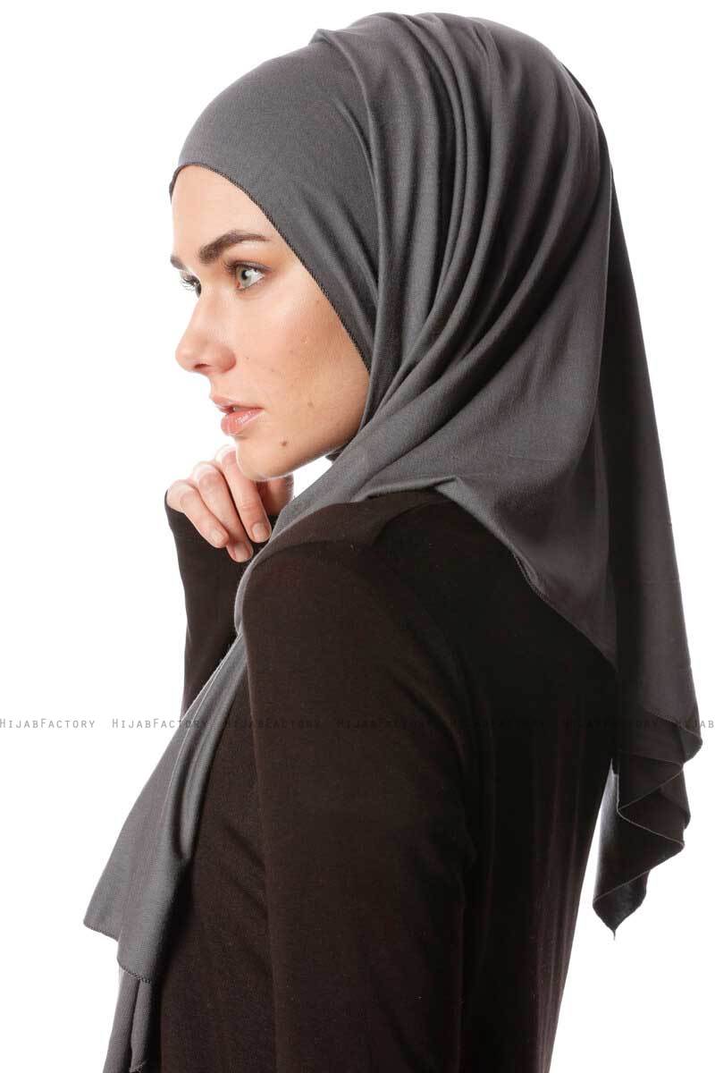 Sciarpa Elastica Con Foulard Hijab Jersey Premium Melek 